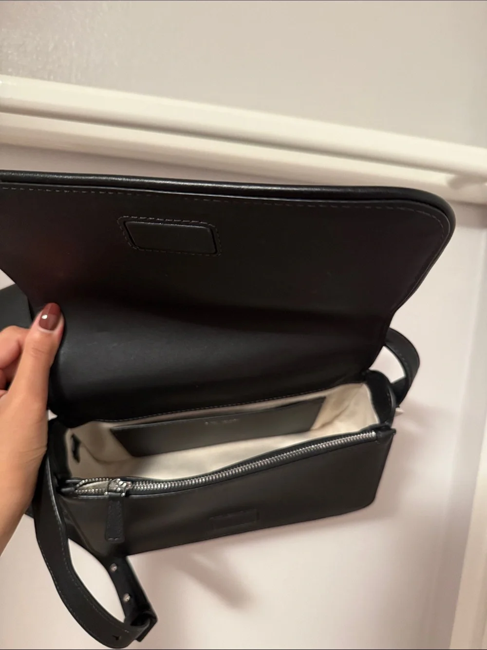 kate spade Black Floral Jacquard Crossbody Shoulder Bag