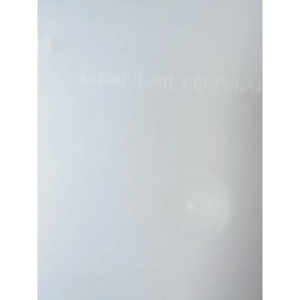 Vintage Mobil Oil Promo Plastic Container Translucent‎ Shop Storage