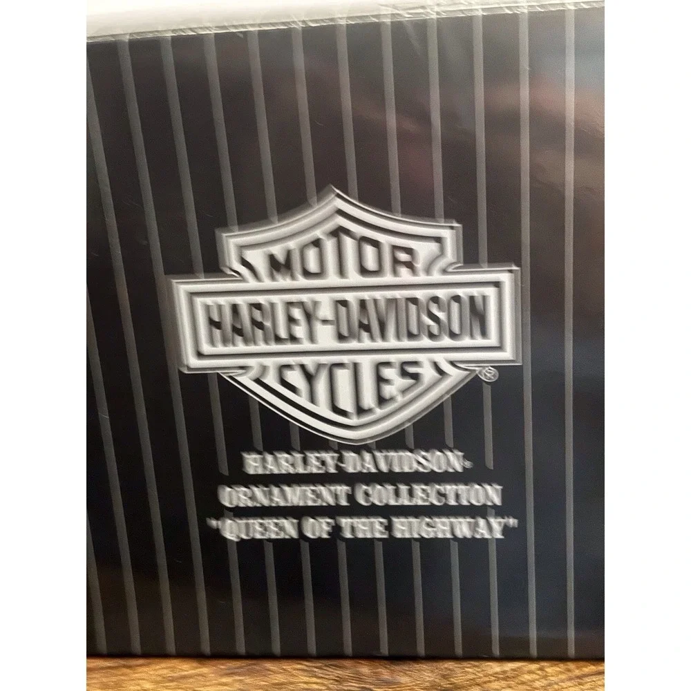 Harley-Davidson claus fun ornament