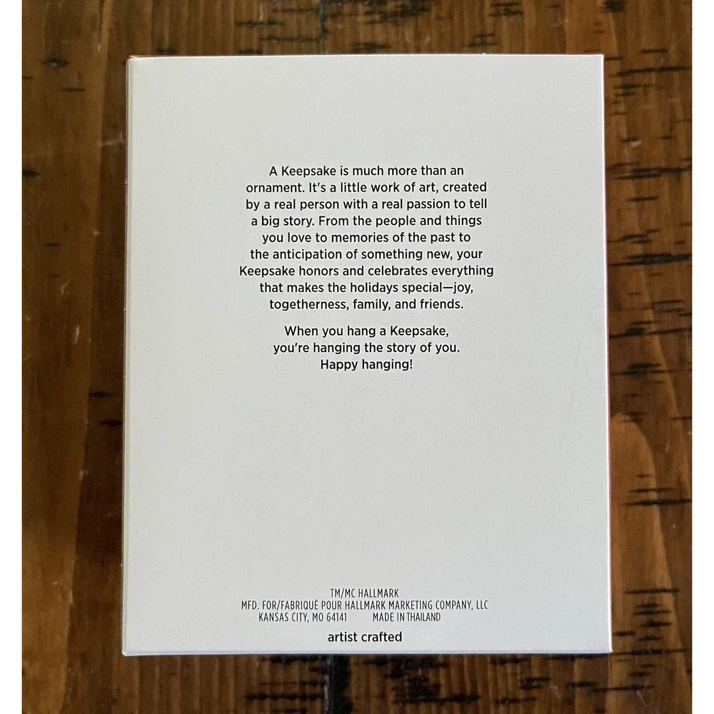 Hallmark 2025 keepsake