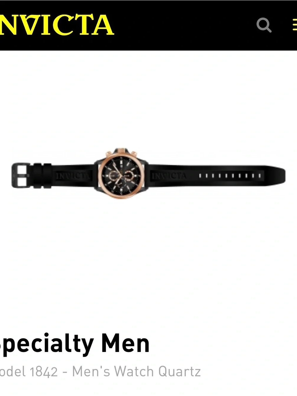 Invicta specialty gmt