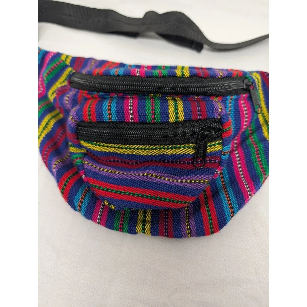 Guatemalan Fanny Packs Hipster Boho Unisex Colorful