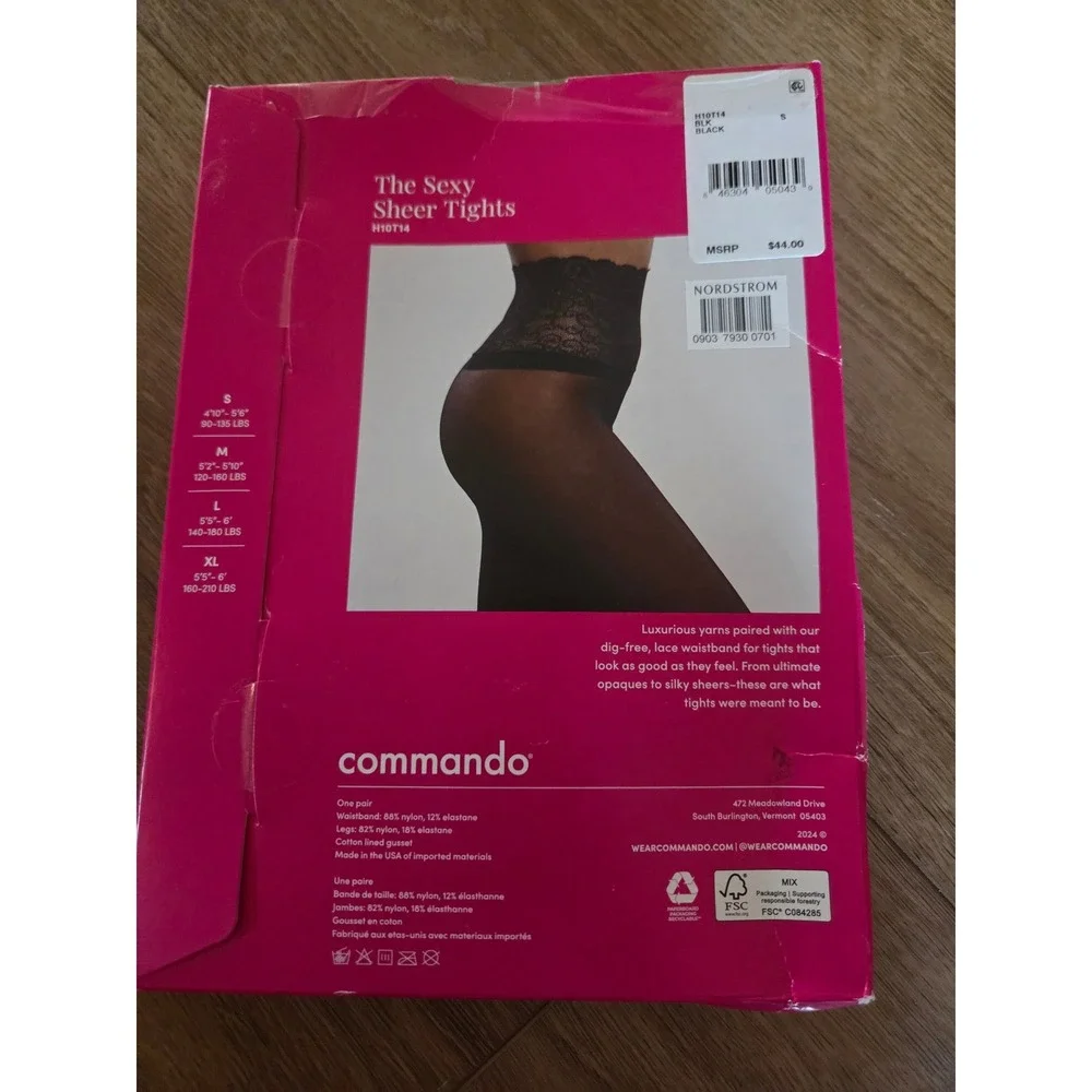 Commando open package