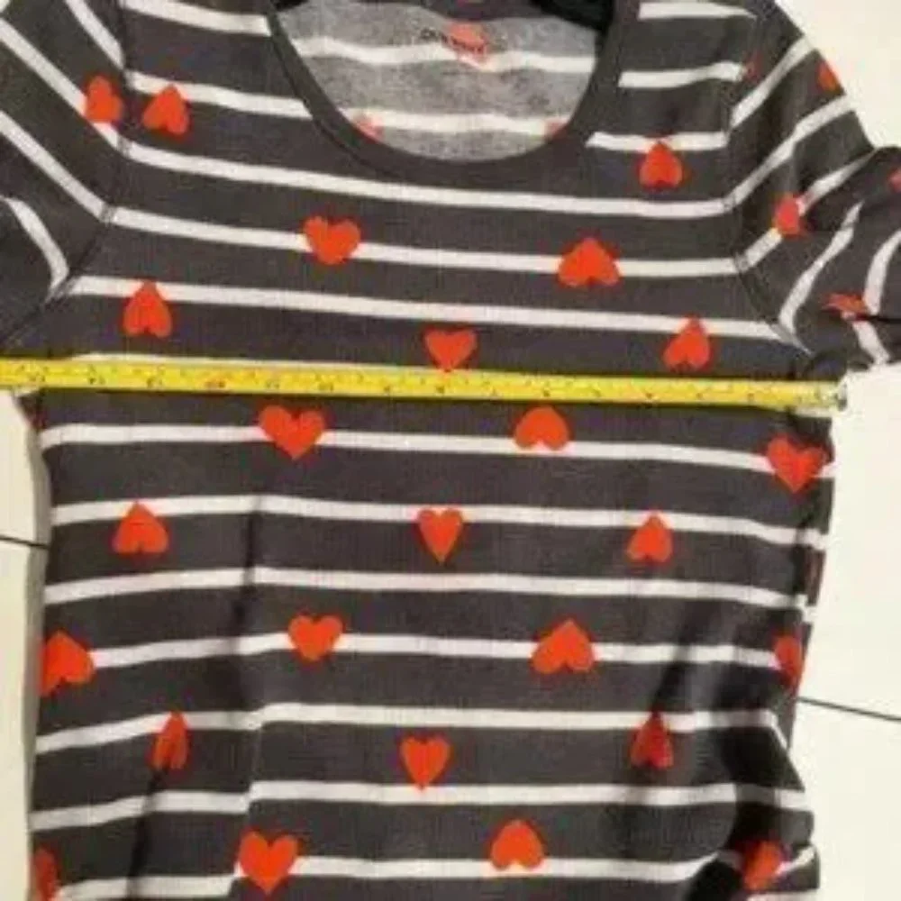 Heart-Themed‎ Maternity Pajamas by Old Navy Size Medium (Gently-Used)