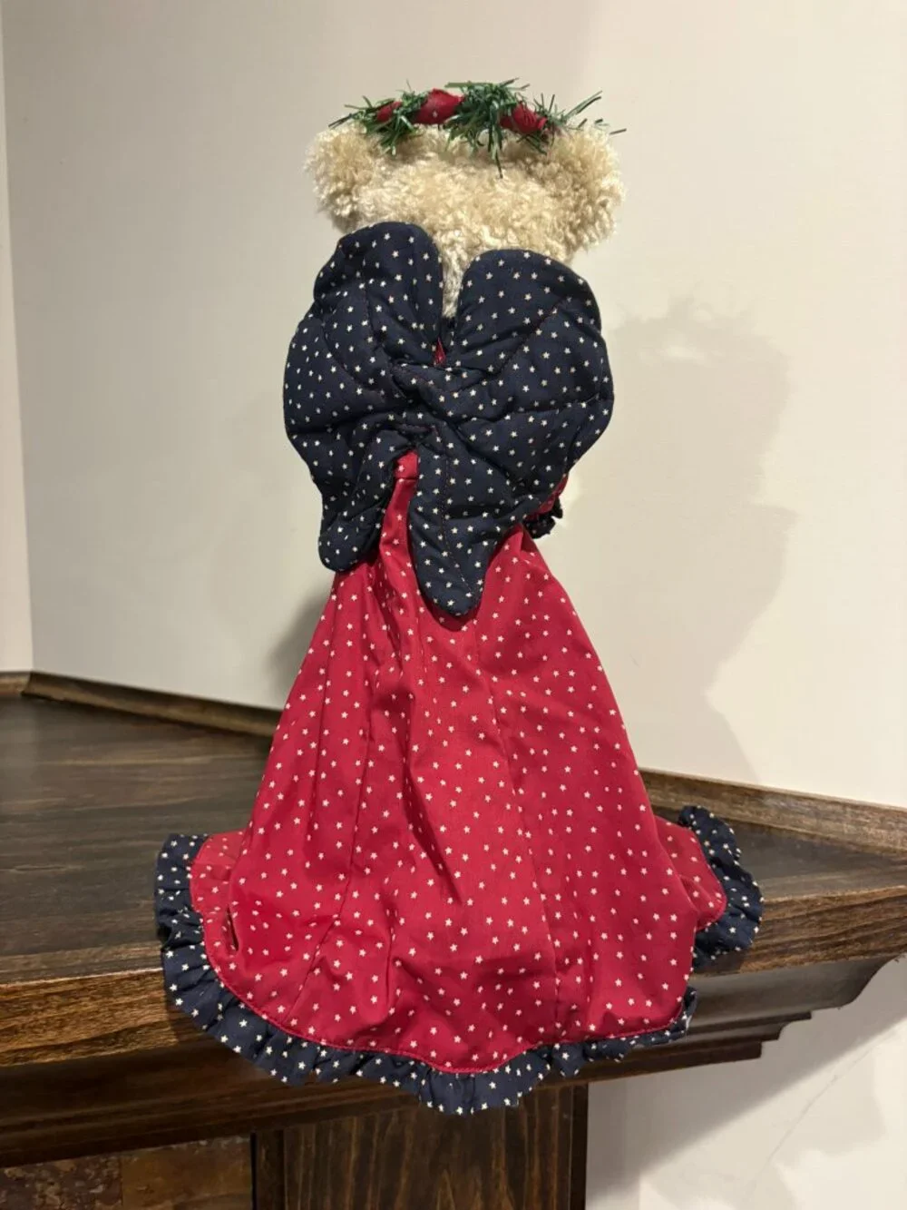 Boyds Bears retired quilted wearing