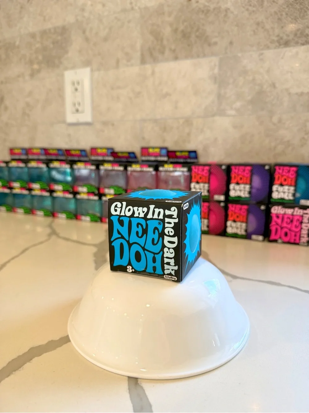 Needoh Glow In The Dark Stress Ball