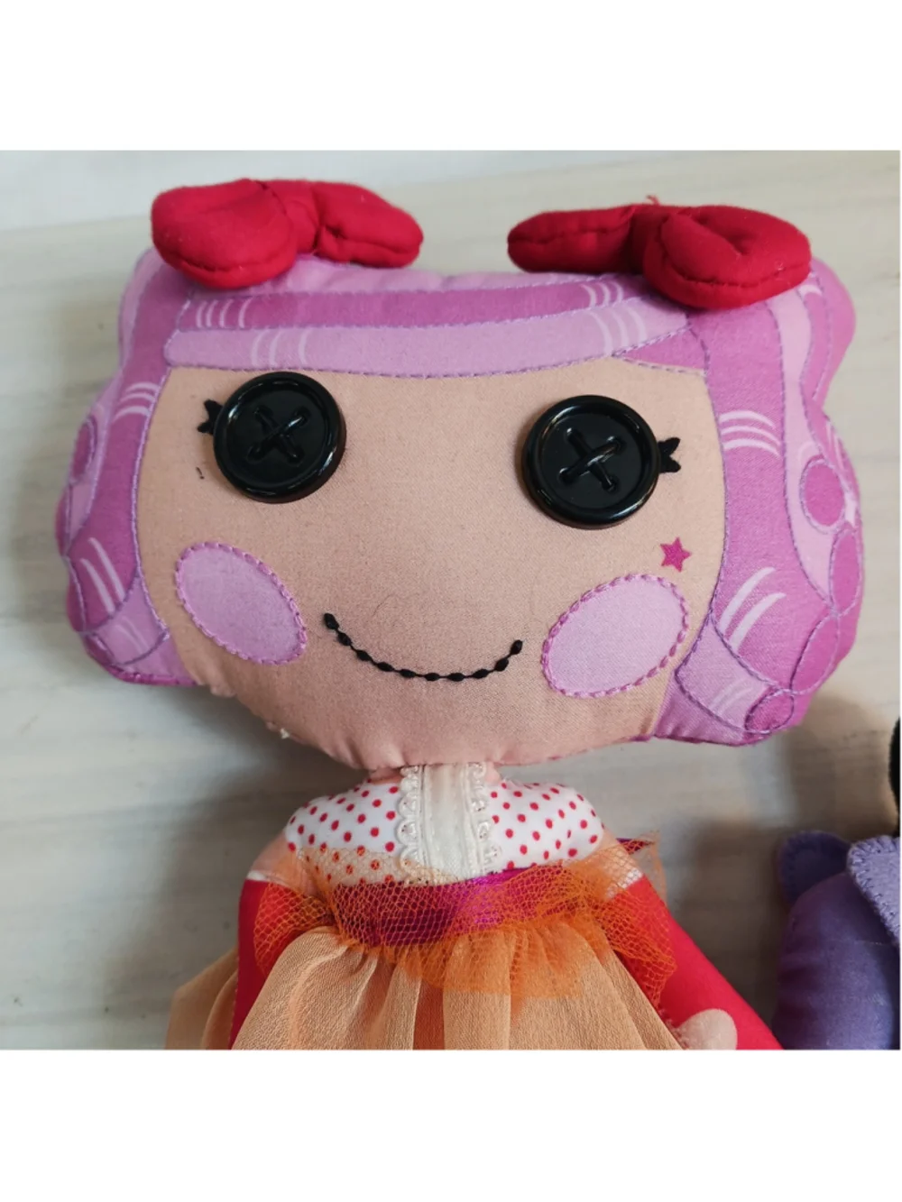 MGA LALALOOPSY Peanut Big Top Plush Doll 10