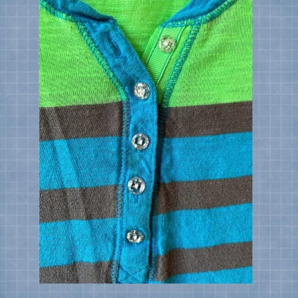 Justice stripe top