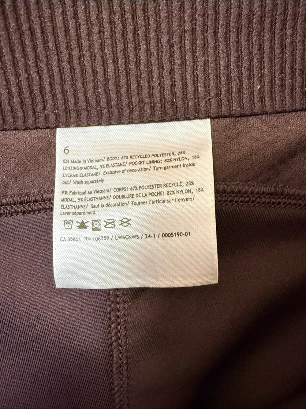lululemon athletica lululemon ribbed