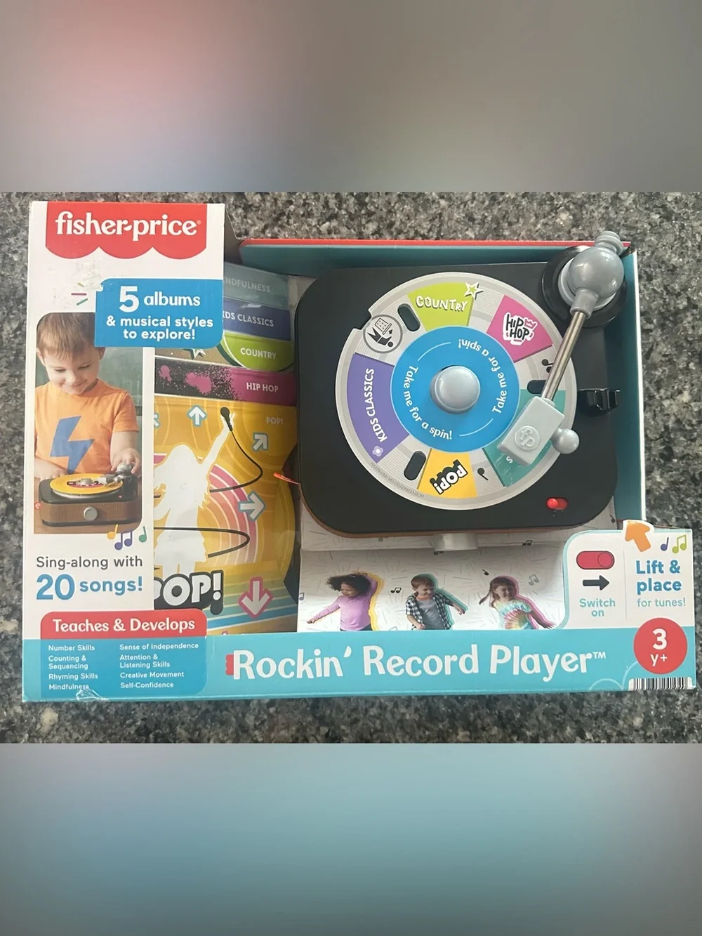 Fisher-Price Kids Record Player Toy