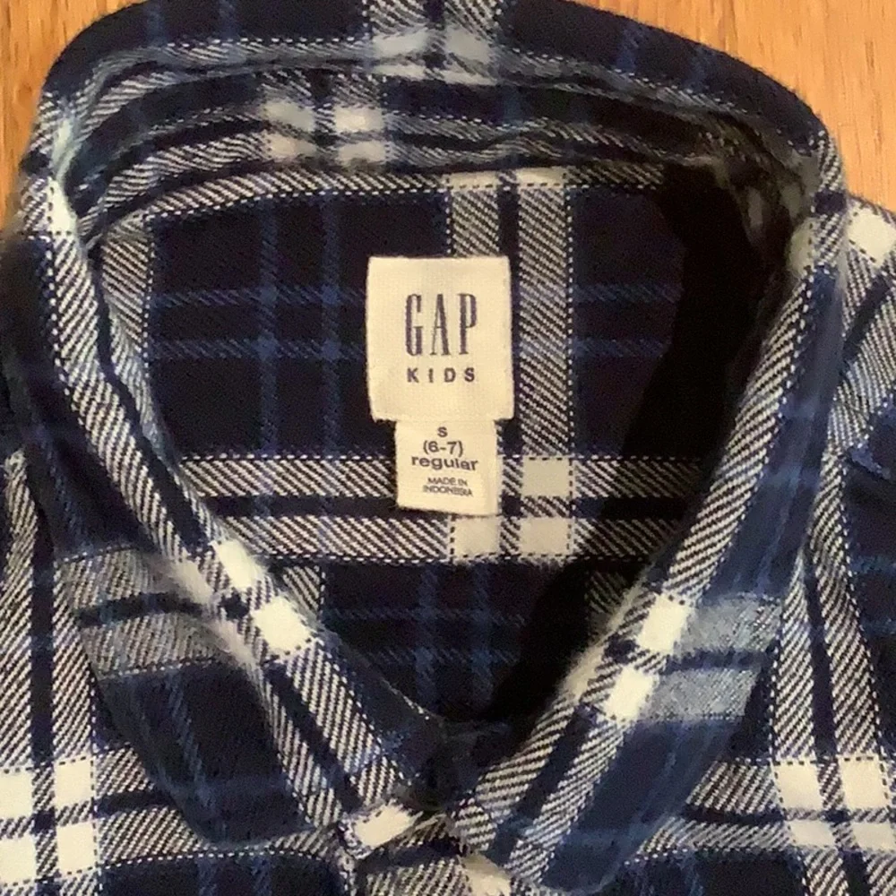 GAP kids flannel