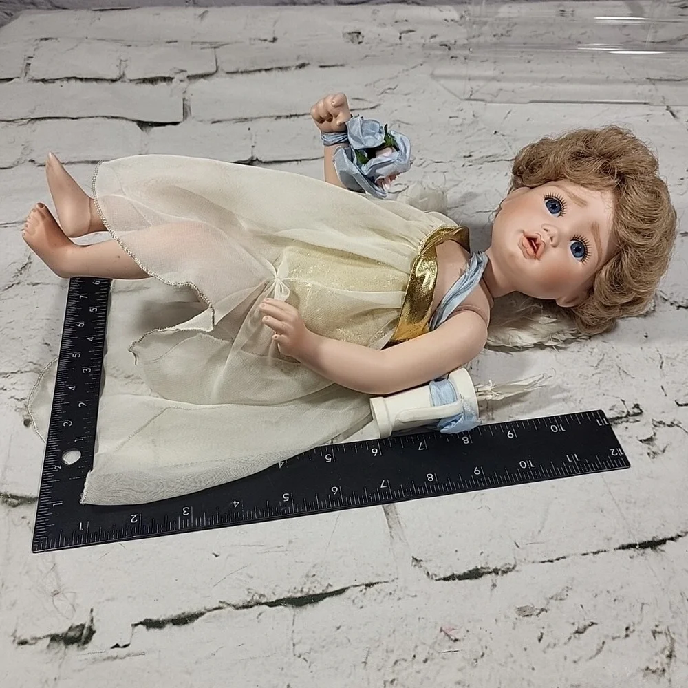 Ellenbrooke Sweet Cherub Porcelain Angel By Connie‎ Walser Derek