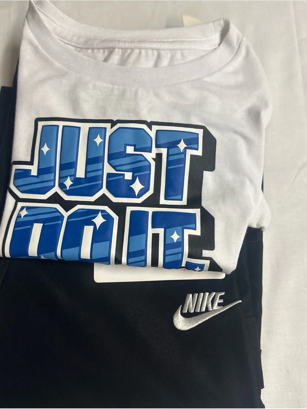 Nike white short