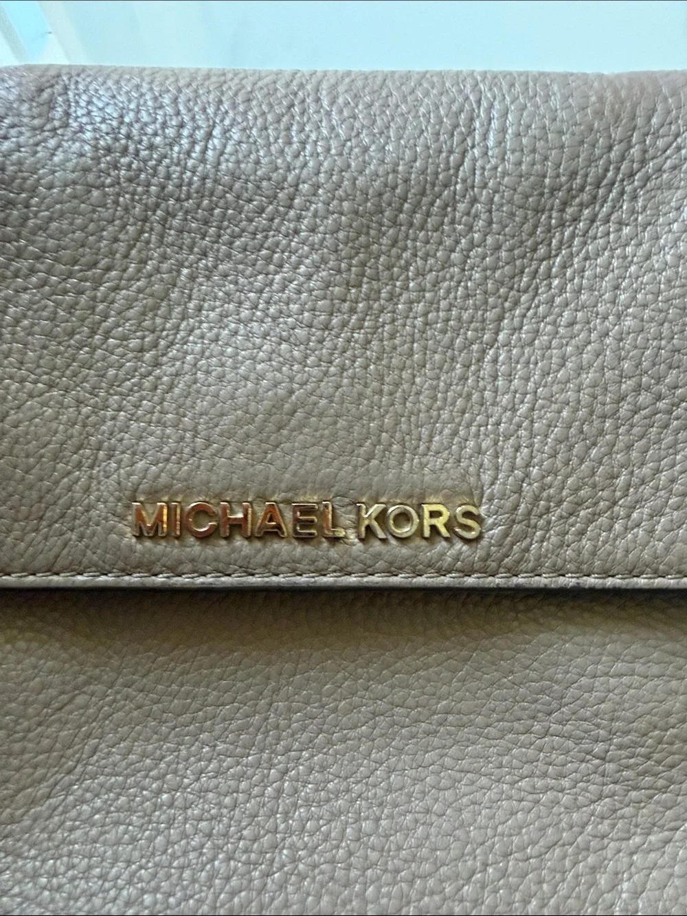 Michael Kors pebbled leather