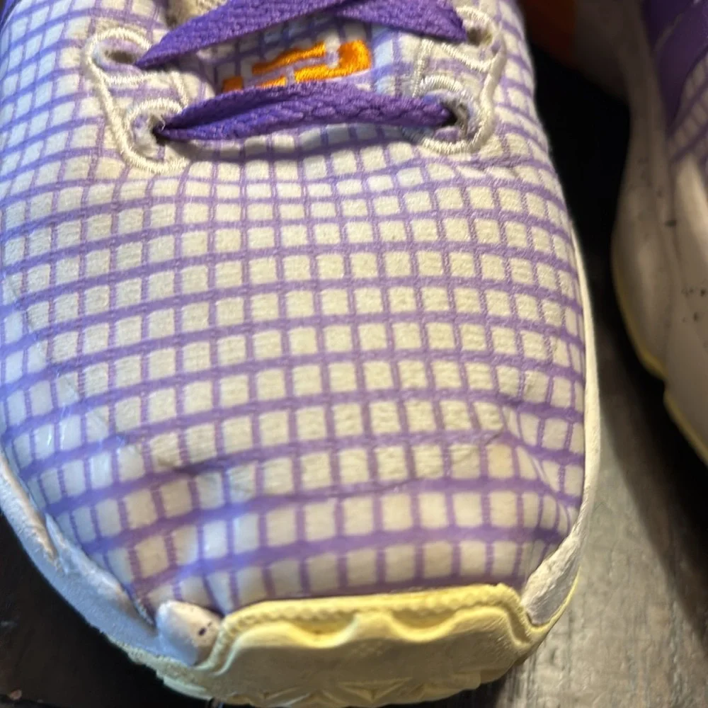 Nike LeBron Purple and Orange Sneakers size 6.5Y