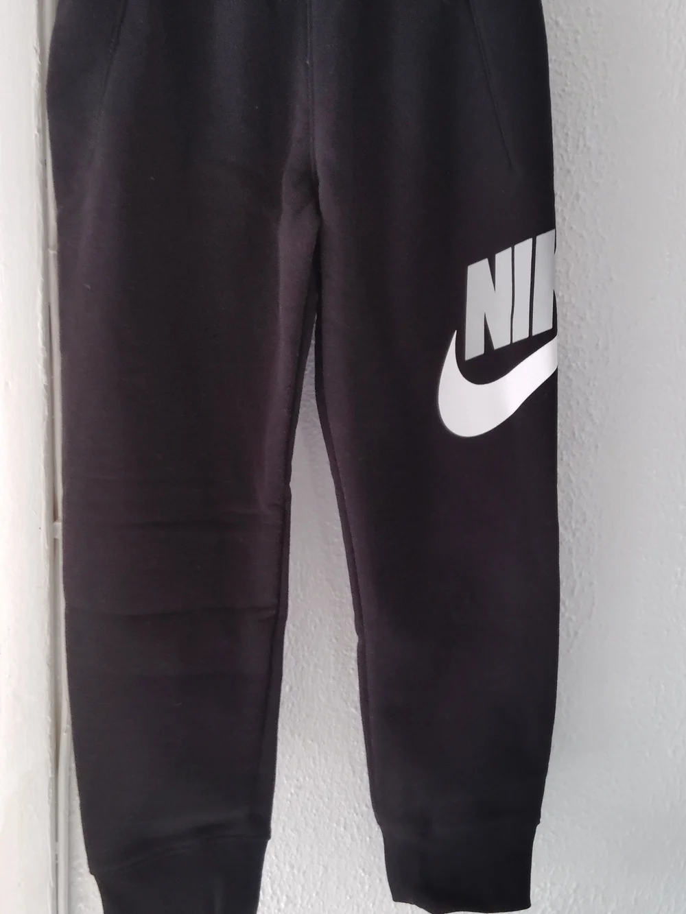 Nike Kids Black Logo Jogger Pants