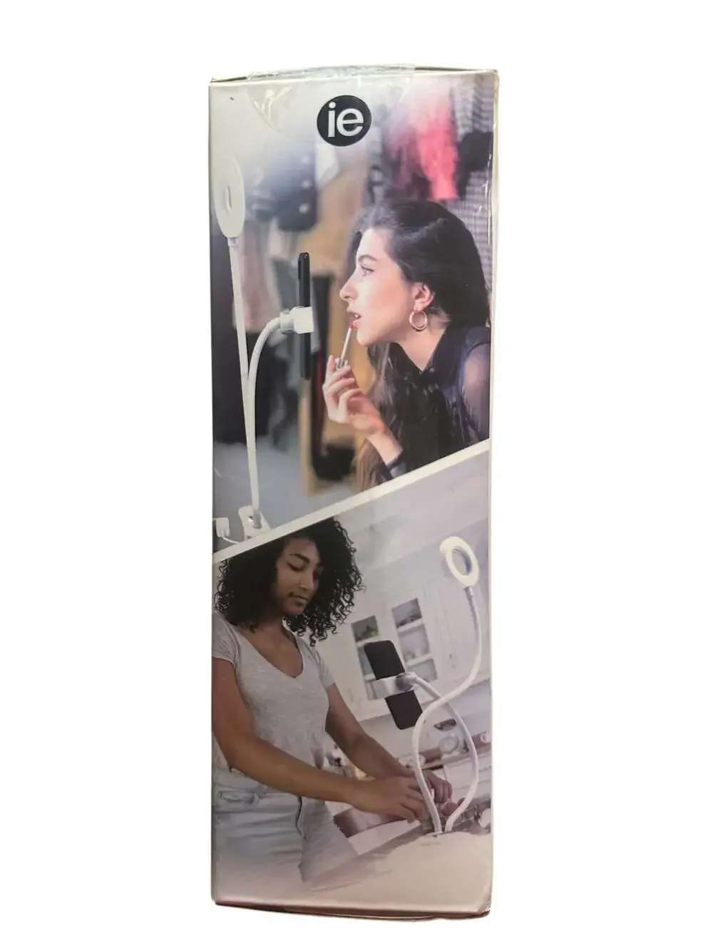 iessentials Social Super Star Vlogging Kit with Ring Light and Phone Holder