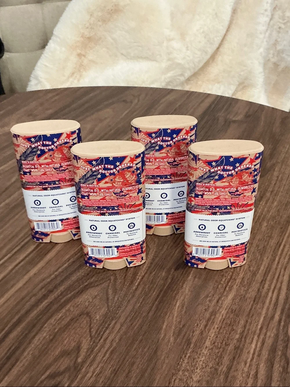 Native deodorant sticks