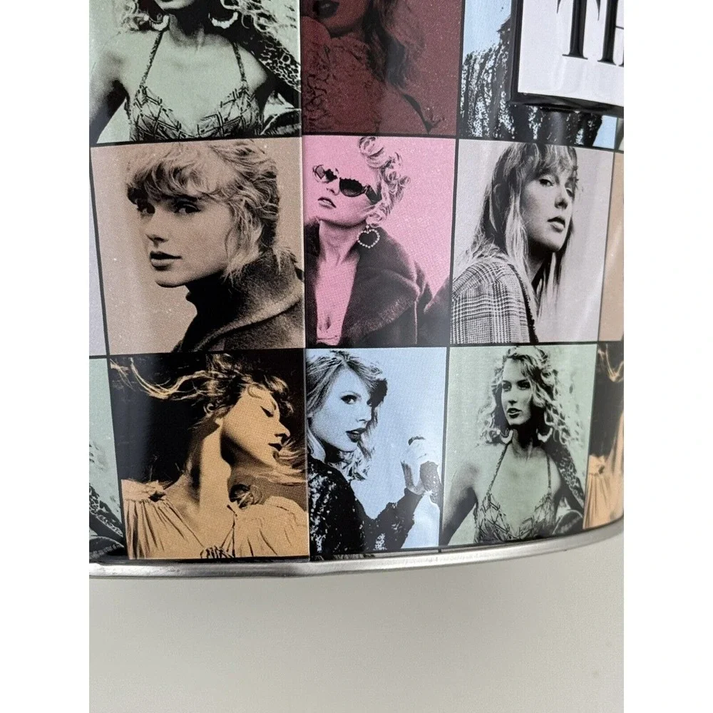 TAYLOR SWIFT BUCKET THE ERAS TOUR MOVIE Popcorn‎ Bucket Pink Tin AMC EXCLUSIVE