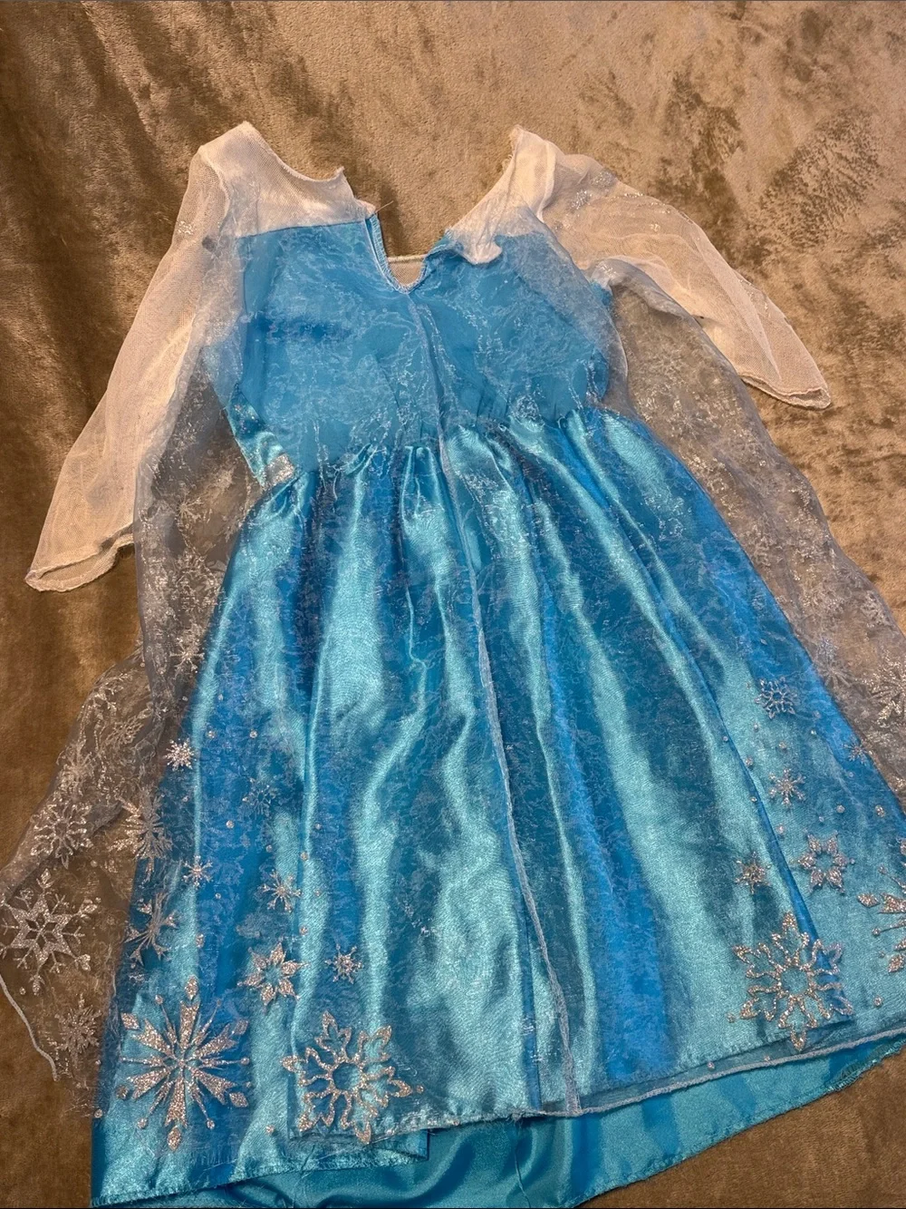 Purple and Blue Kids Princess Costume Dresses - Pack of 3