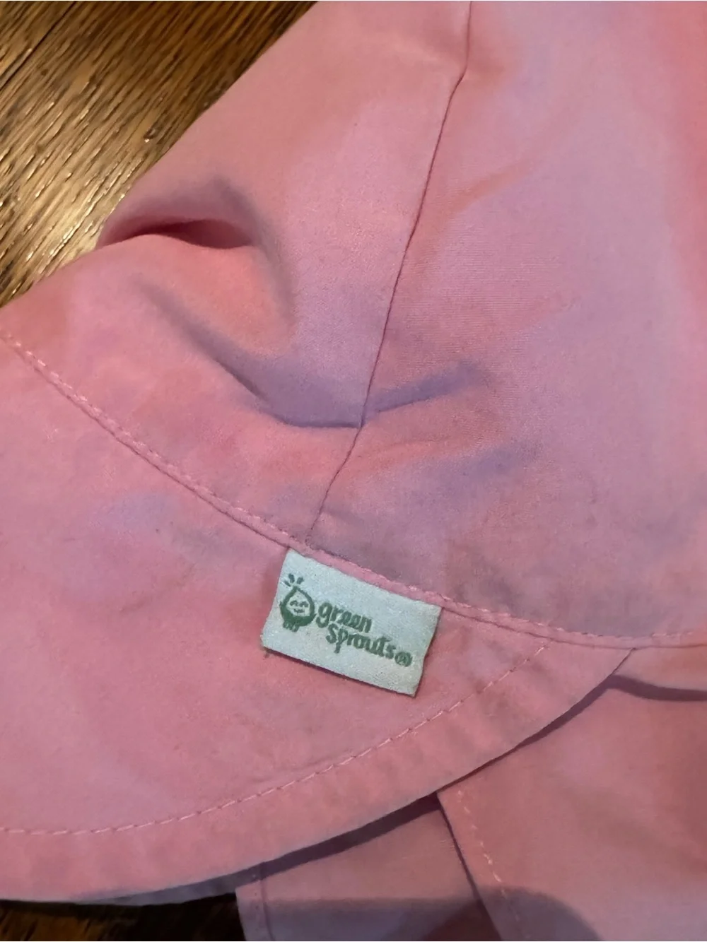Green Sprouts fit during pink