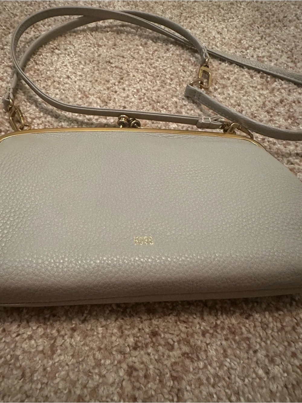 HOBO pebbled leather