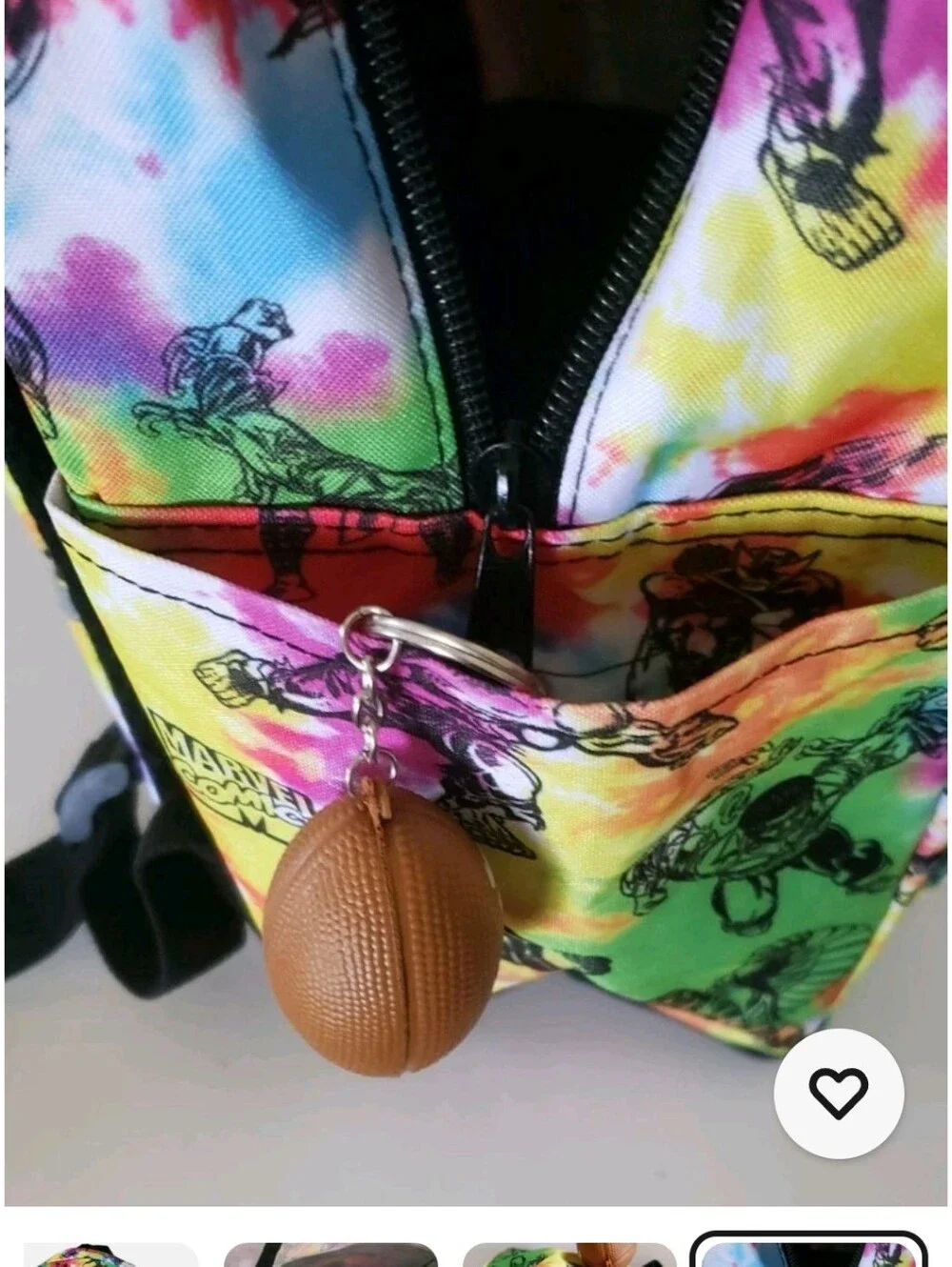 Marvel colorful tie