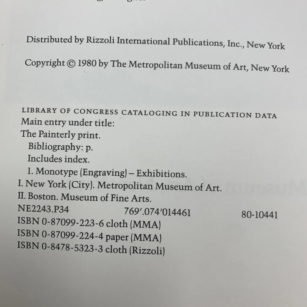 The Metropolitan Museum of Art painterly print