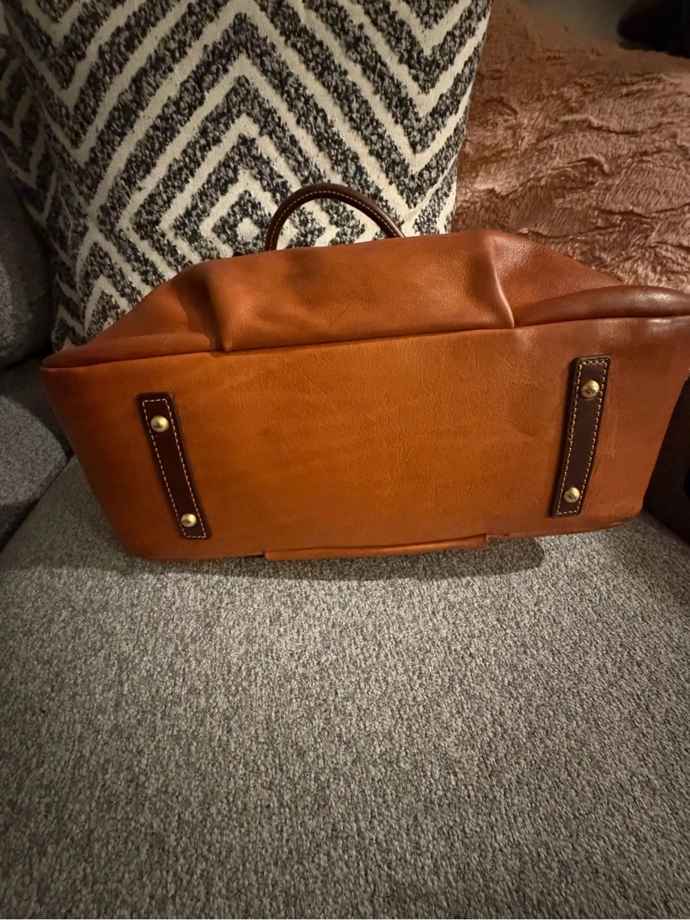 Dooney & Bourke structured leather