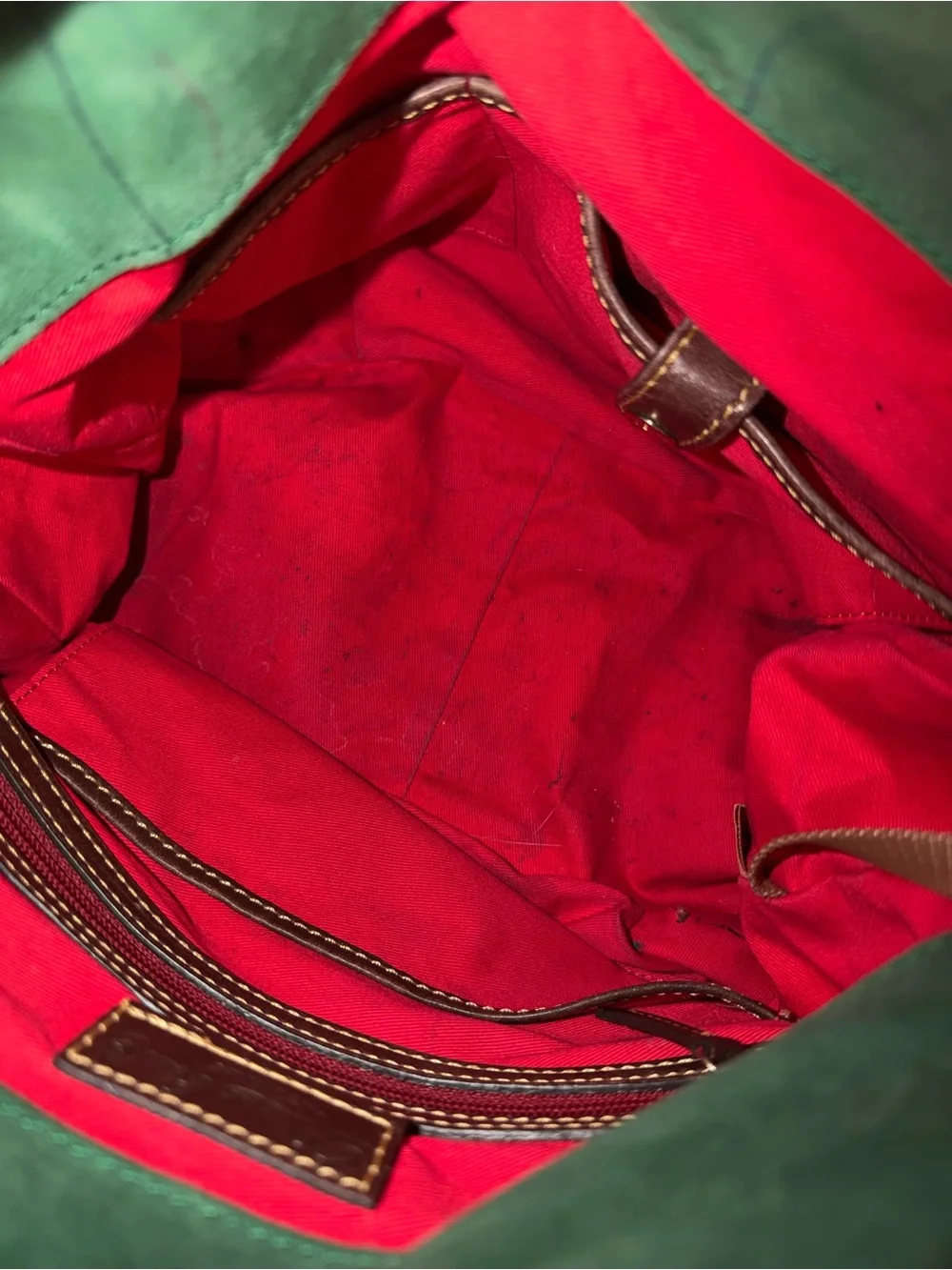 Dooney & Bourke structured leather