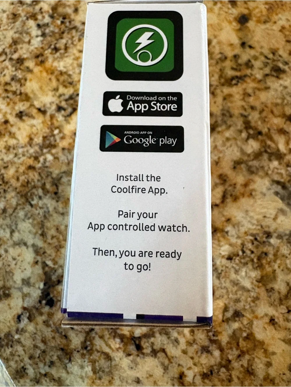 CoolFire wristband clip