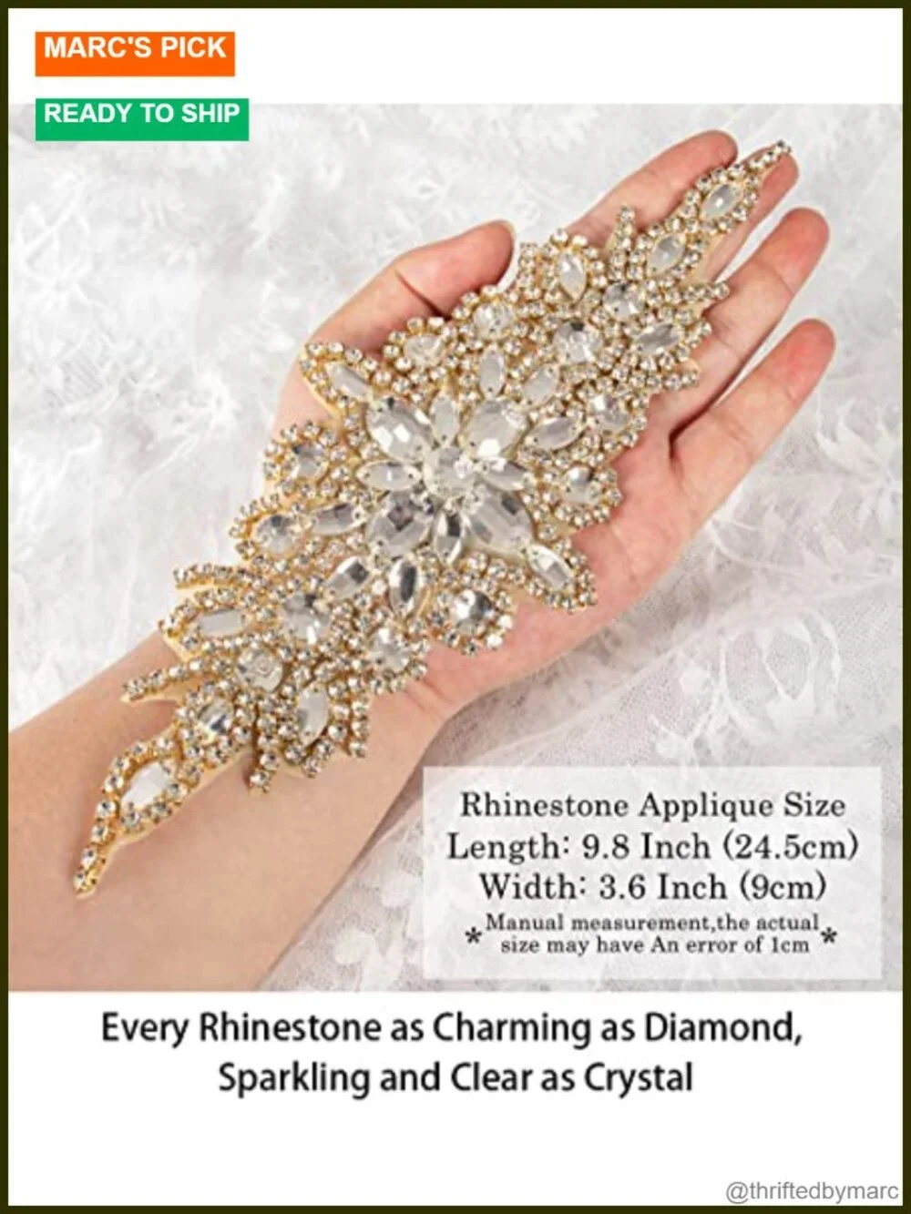 N/A handmade rhinestone