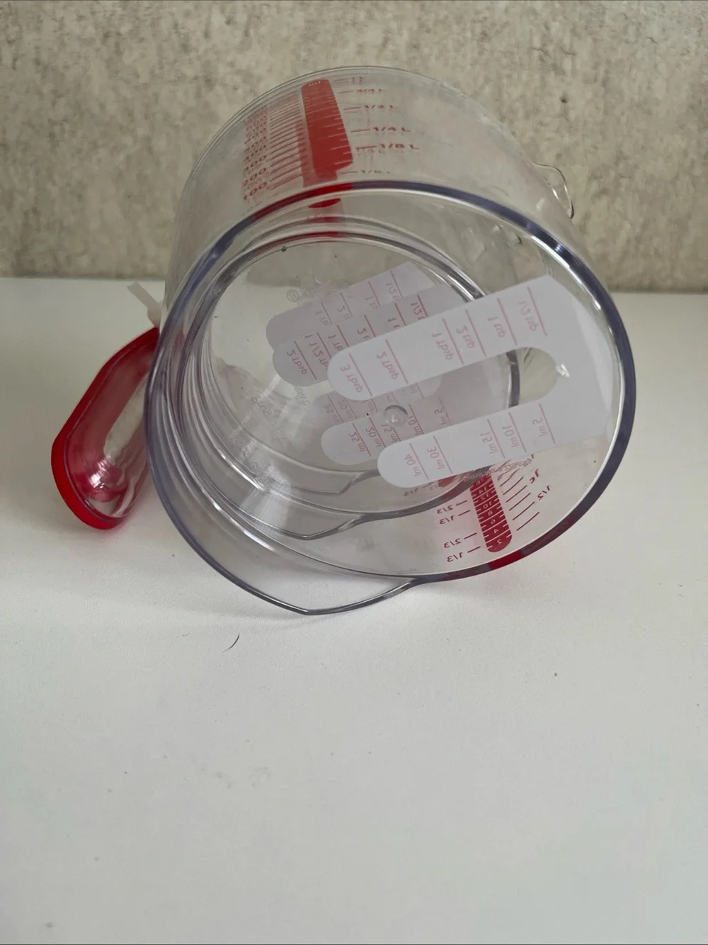 Progressive clear plastic