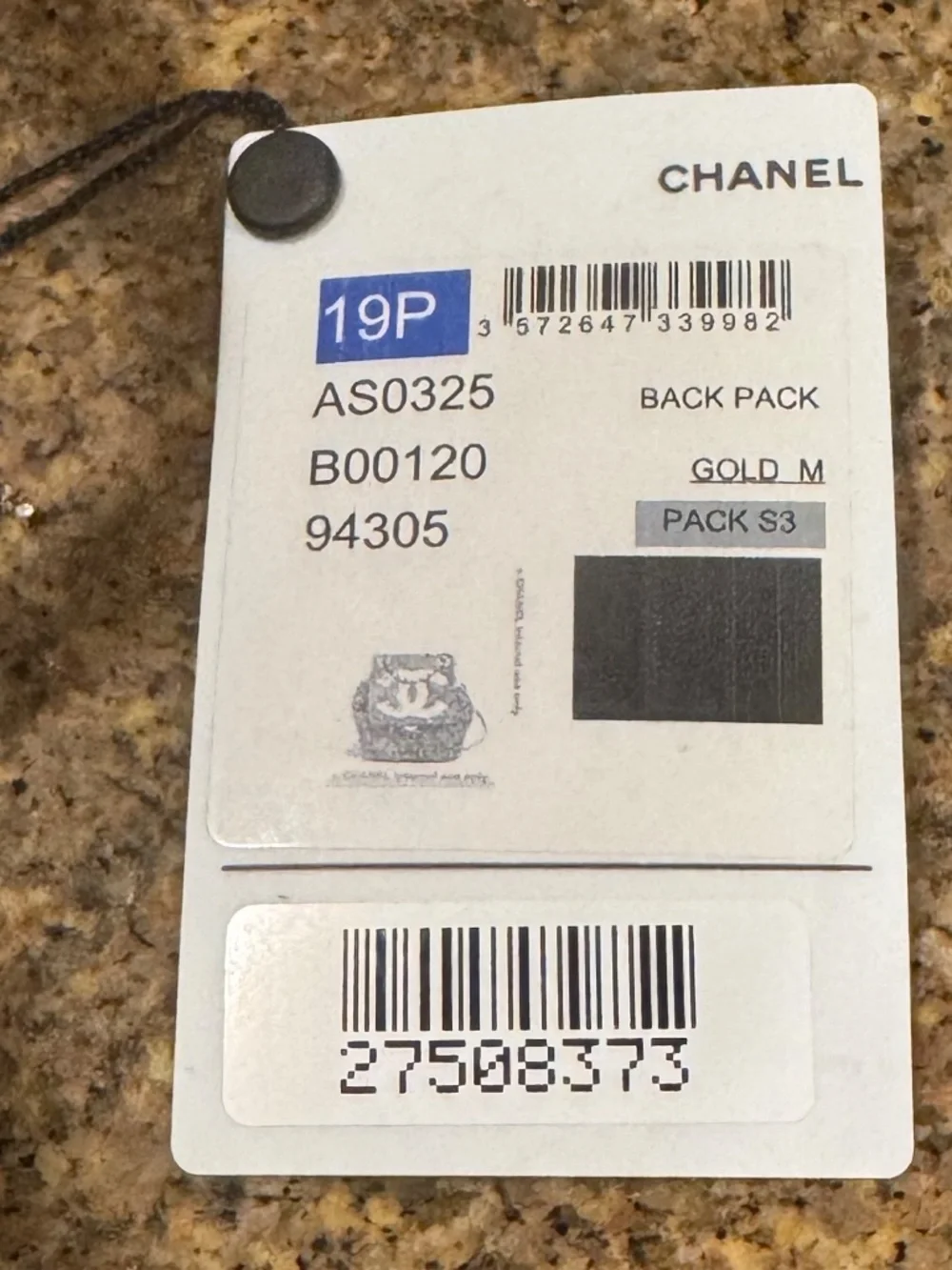 CHANEL authentic leather