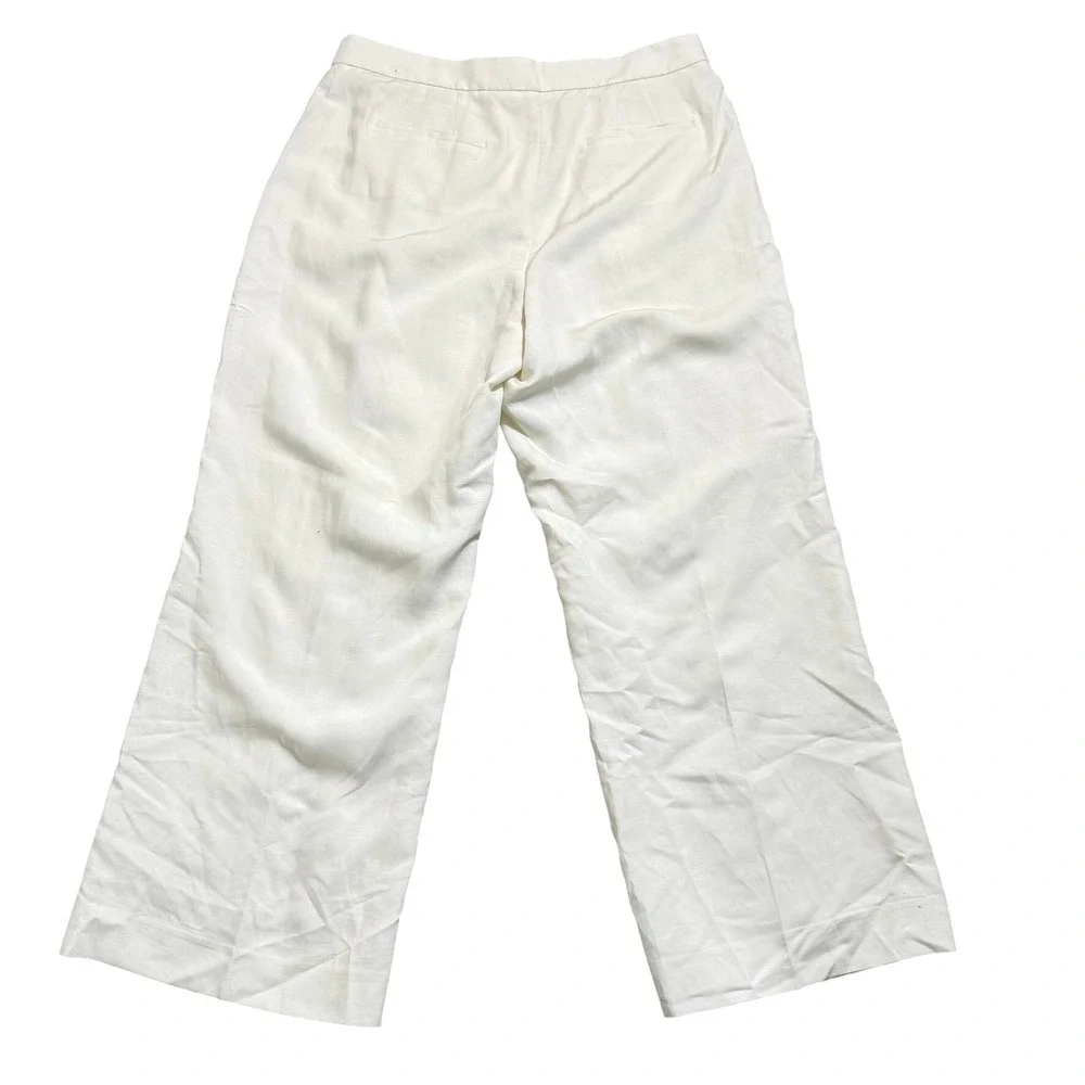 Banana Republic cream linen