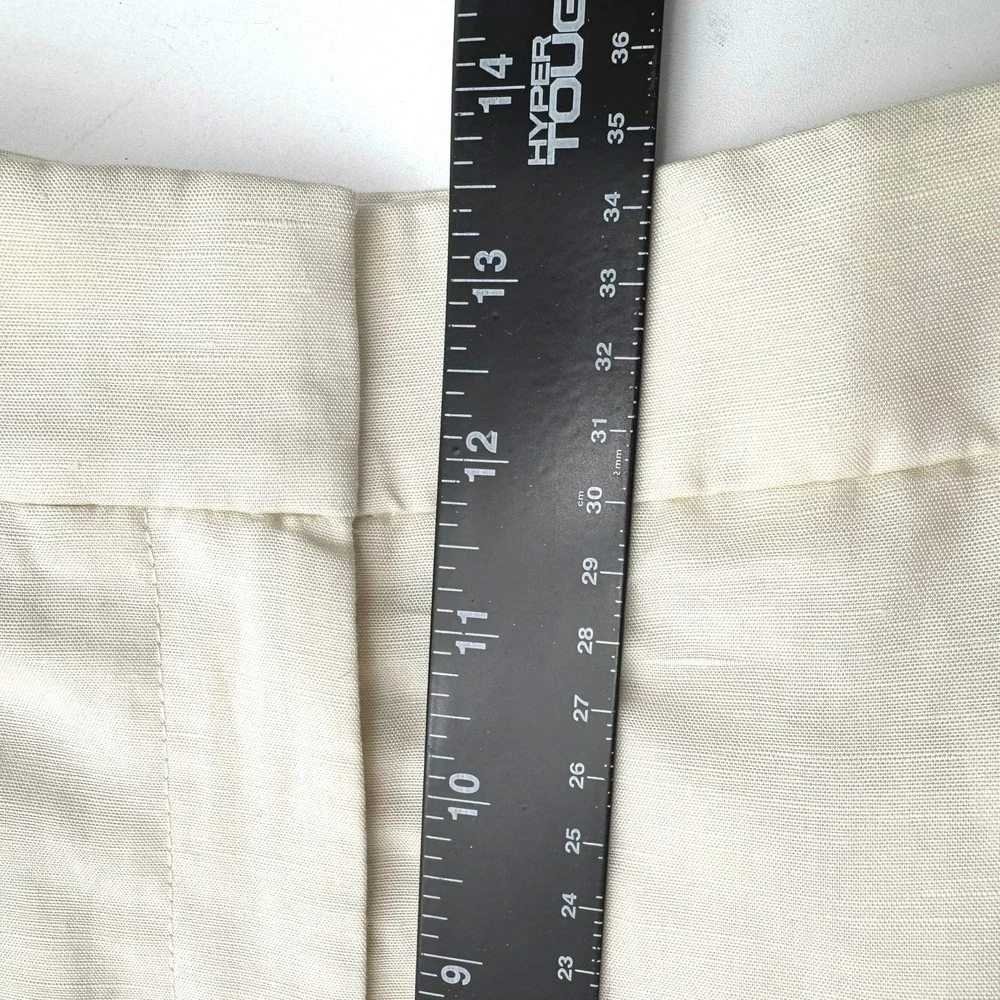 Banana Republic cream linen