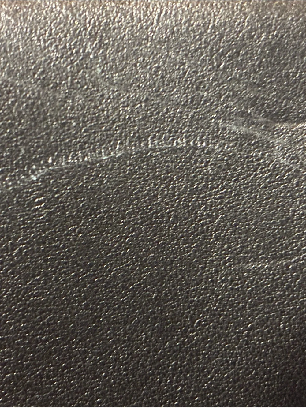 Coach black leather