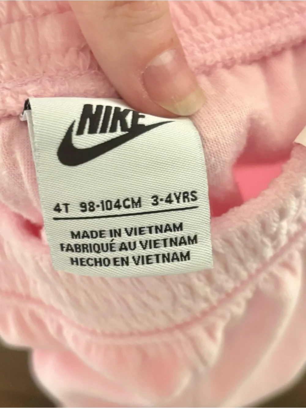 Nike soft pink