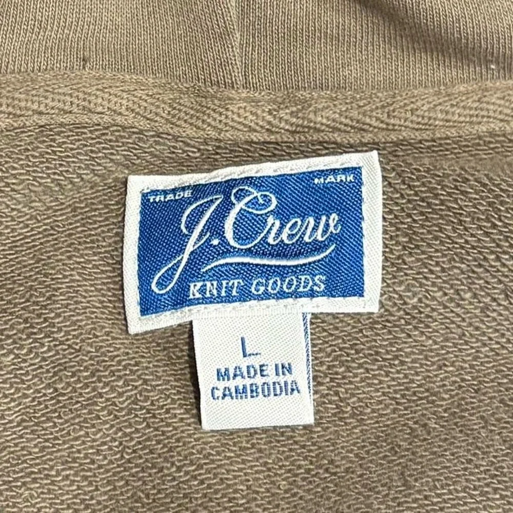 J Crew Knit Goods Overdye Hoodie