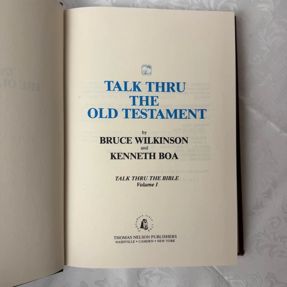 Talk Thru the Old Testament vintage 1983