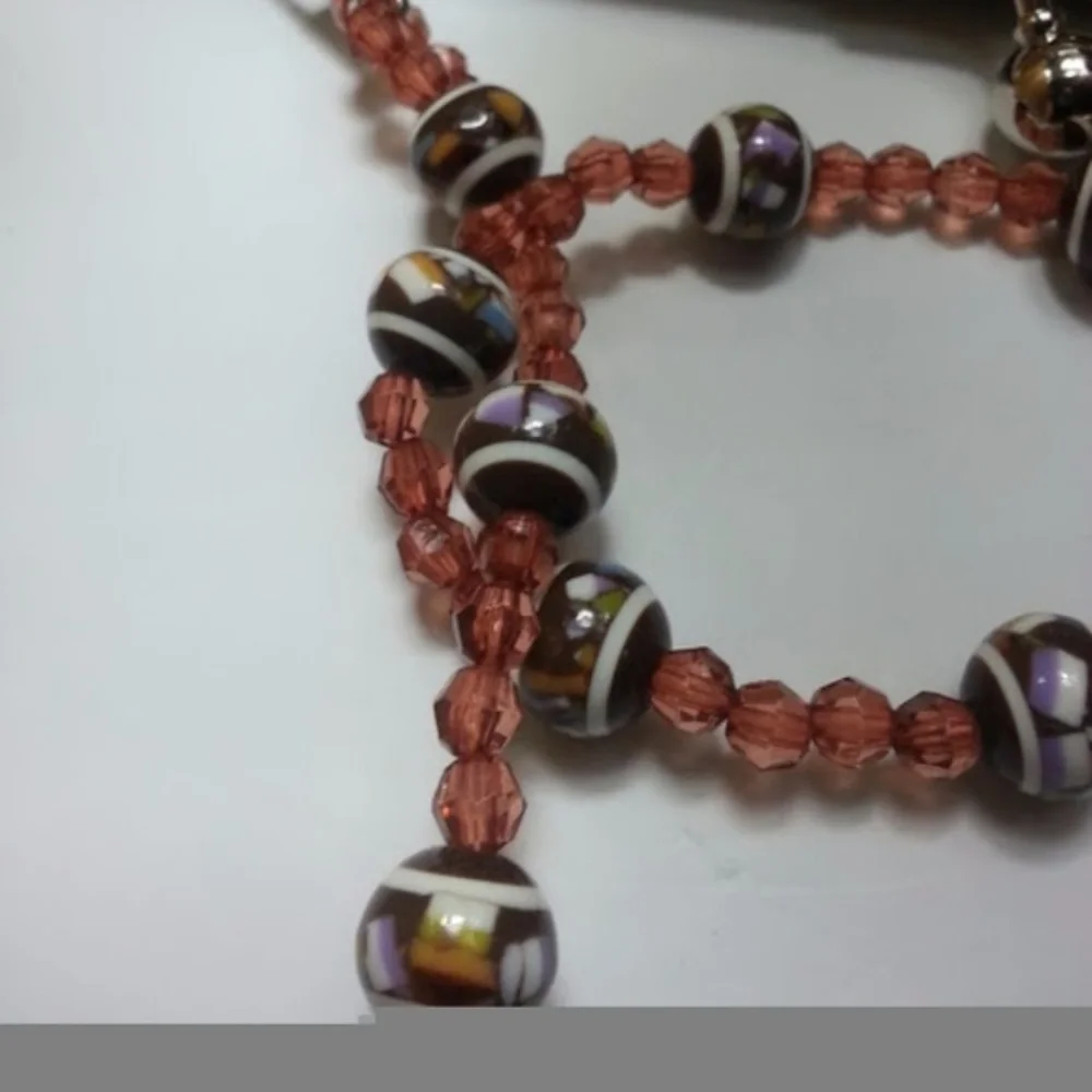 N/A floral brown