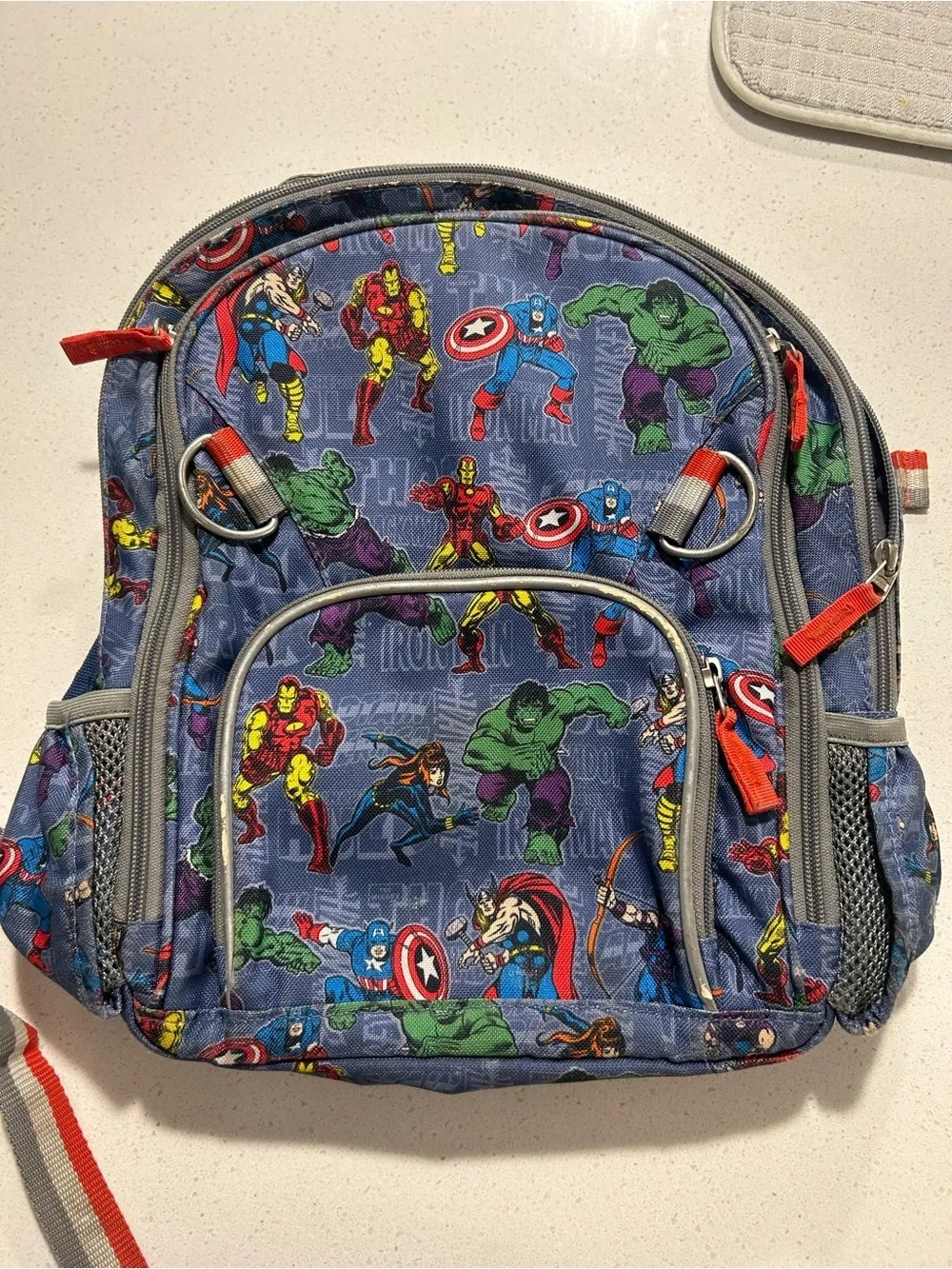 Pottery Barn Marvel Avengers backpack toddler size