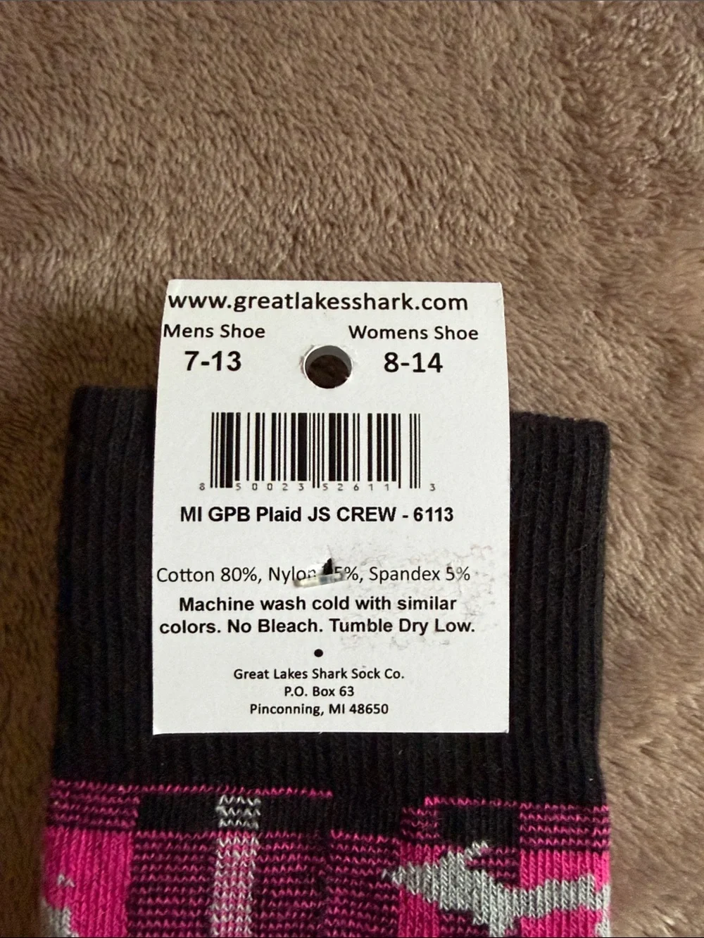Great Lakes Shark Sock Co comfortable crew