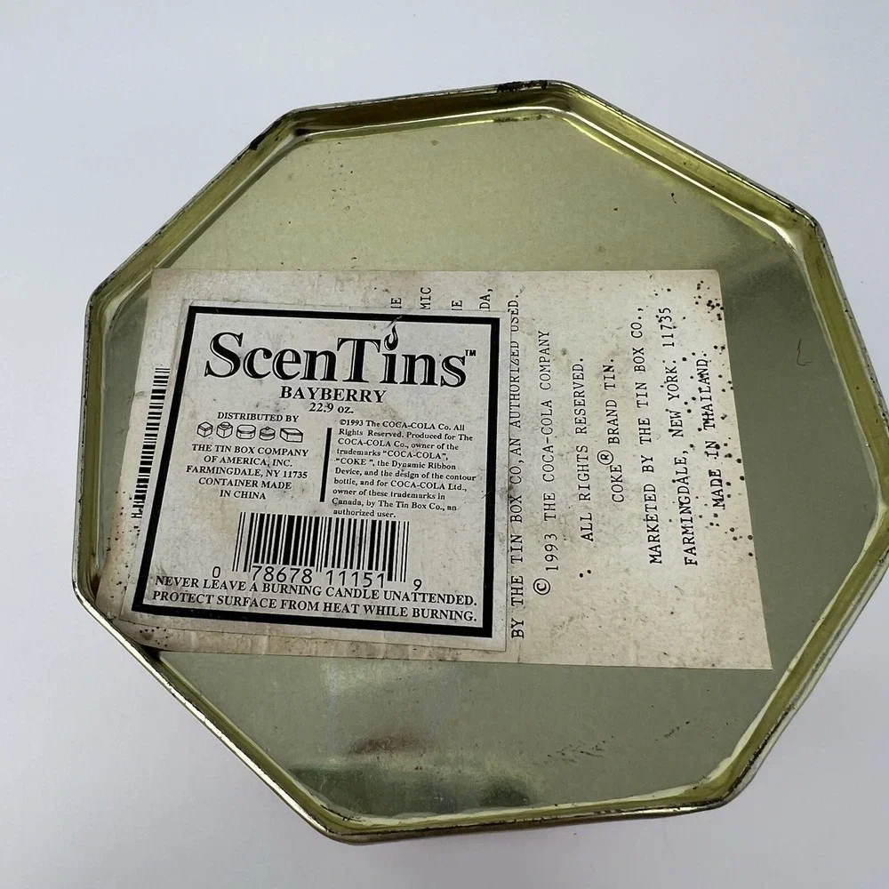 Scent Tins add touch