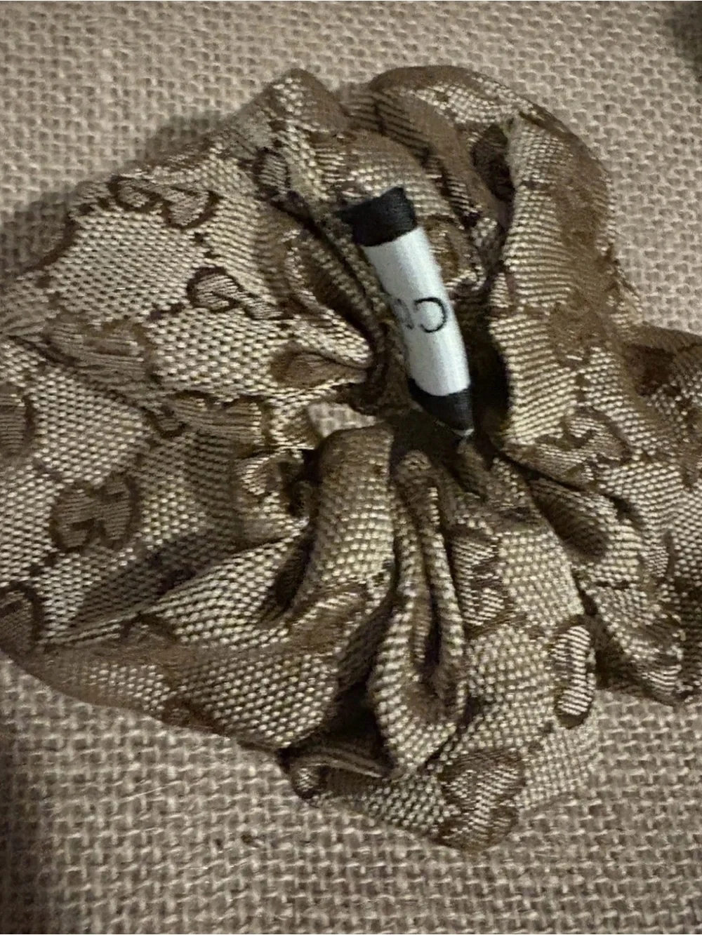 Gucci hair scrunchie