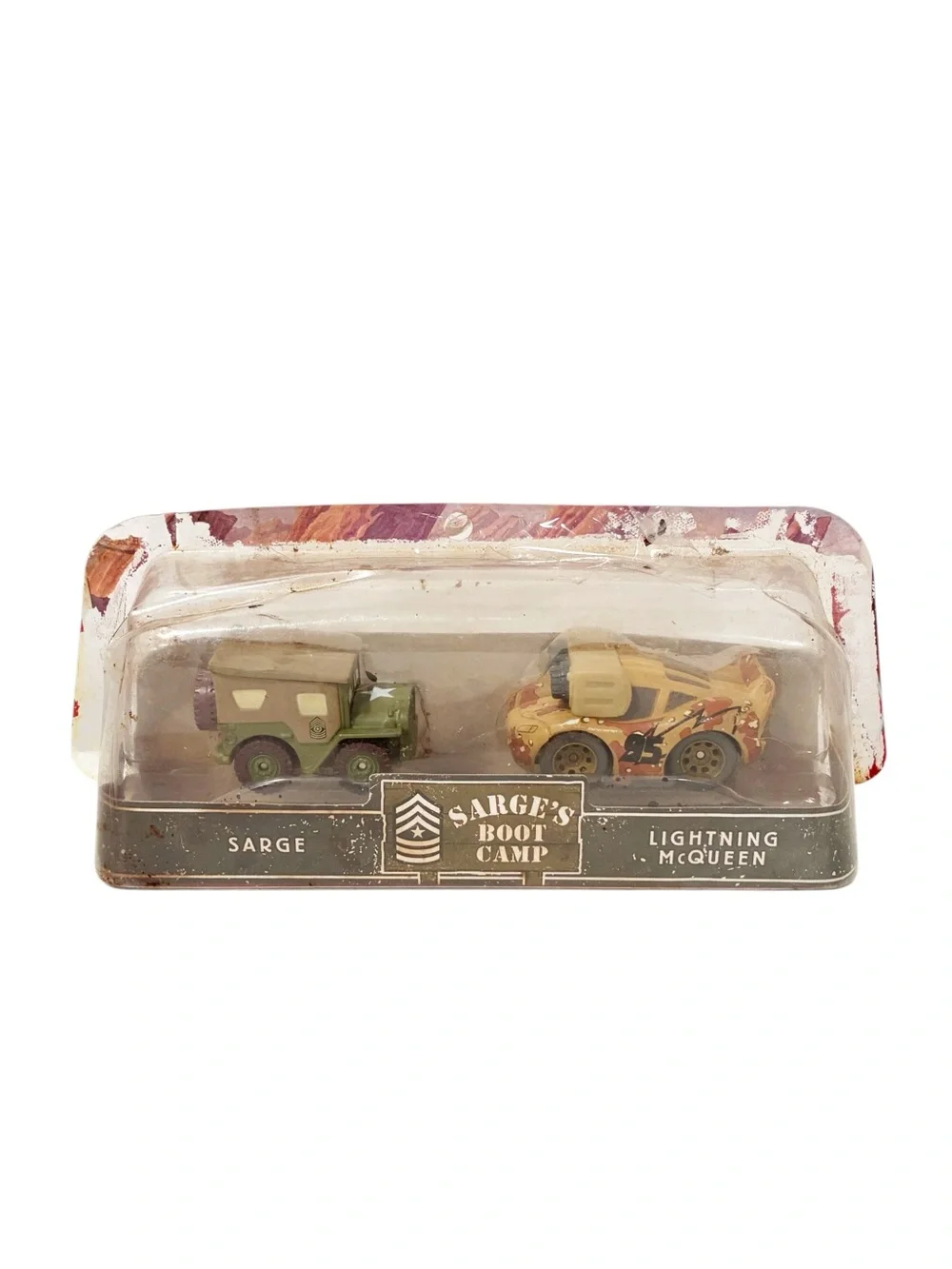 Disney Pixar Cars THE WORLD OF CARS Series MINI Adventures SARGE MCQUEEN NEW