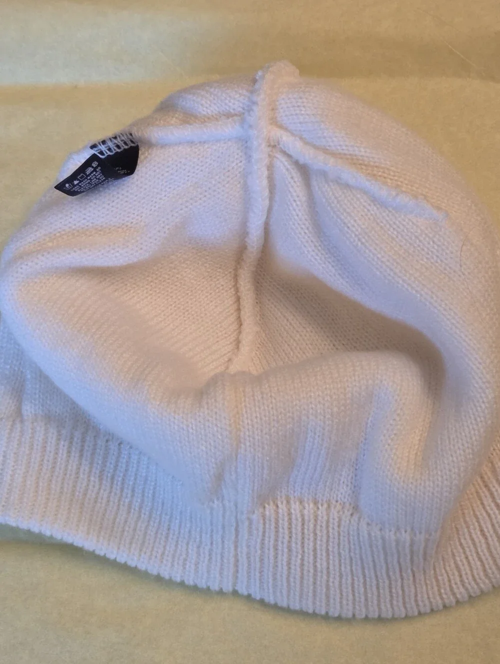 Nike Jordan Jumpman Beanie Cap Cable Knit Cream Unisex