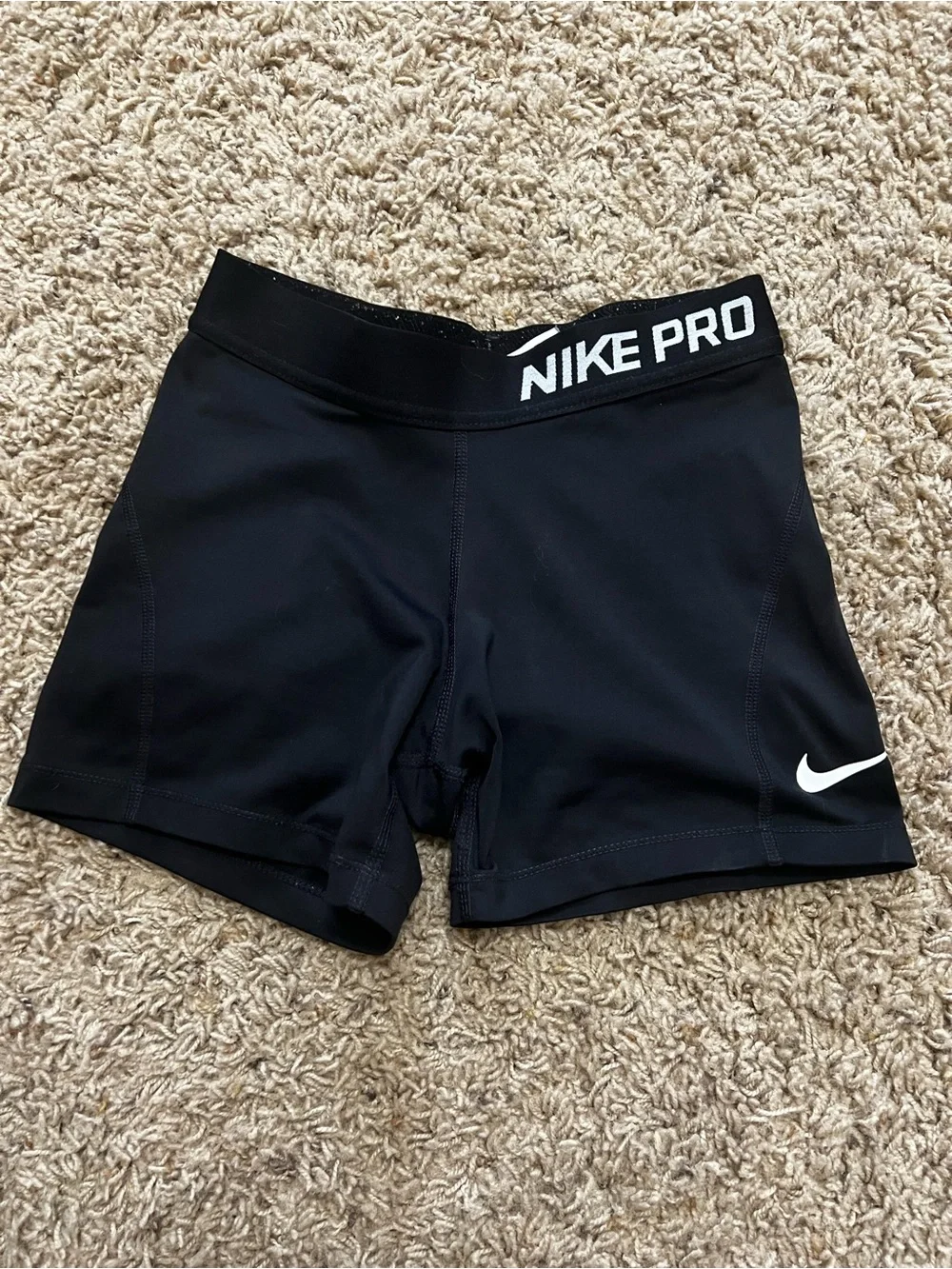 Girls Nike Pro shorts