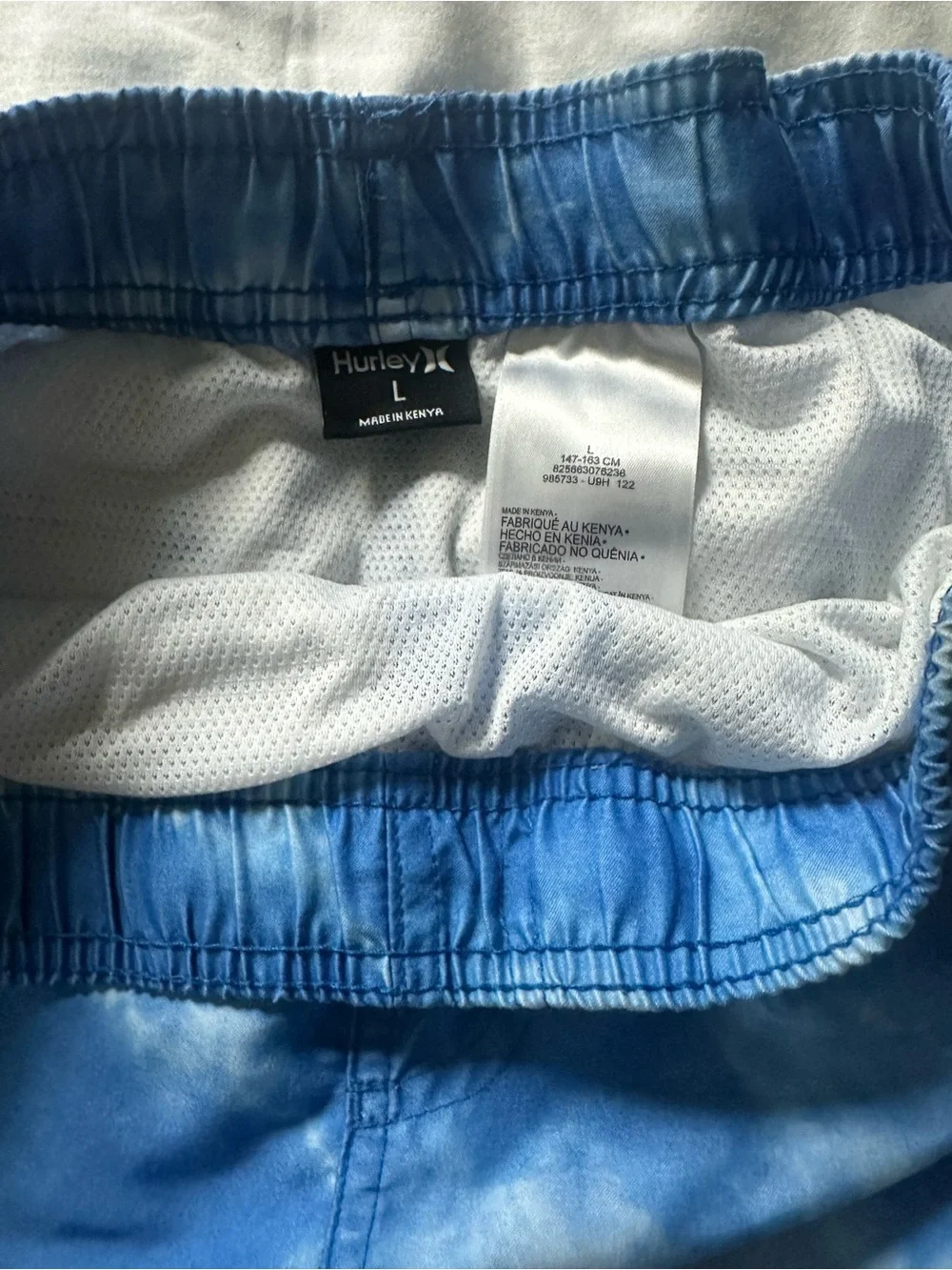 Hurley bright blue