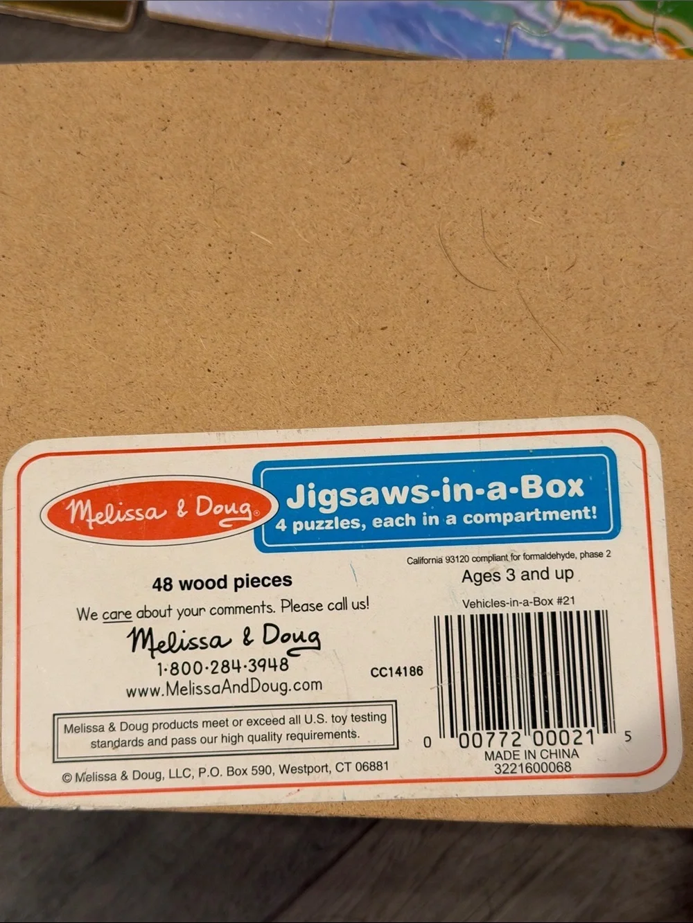 Melissa & Doug puzzles jigsaw